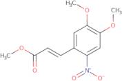 Methyl (2E)-3-(4,5-dimethoxy-2-nitrophenyl)acrylate