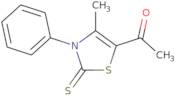 1-(4-Methyl-3-phenyl-2-thioxo-2,3-dihydro-1,3-thiazol-5-yl)ethanone