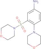 [4-Morpholin-4-yl-3-(morpholin-4-ylsulfonyl)phenyl]amine