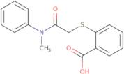 2-({2-[Methyl(phenyl)amino]-2-oxoethyl}thio)benzoic acid