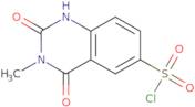 3-Methyl-2,4-dioxo-1,2,3,4-tetrahydroquinazoline-6-sulfonyl chloride