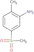 [2-Methyl-5-(methylsulfonyl)phenyl]amine