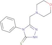 5-(Morpholin-4-ylmethyl)-4-phenyl-4H-1,2,4-triazole-3-thiol