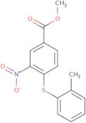 Methyl 4-[(2-methylphenyl)thio]-3-nitrobenzoate