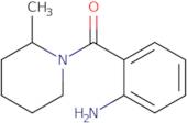 {2-[(2-Methylpiperidin-1-yl)carbonyl]phenyl}amine