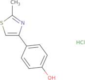 4-(2-Methyl-1,3-thiazol-4-yl)phenol hydrochloride