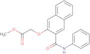 Methyl {[3-(anilinocarbonyl)-2-naphthyl]oxy}acetate