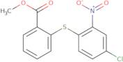 Methyl 2-[(4-chloro-2-nitrophenyl)thio]benzoate