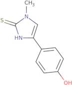4-(2-Mercapto-1-methyl-1H-imidazol-4-yl)phenol