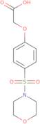 [4-(Morpholin-4-ylsulfonyl)phenoxy]acetic acid