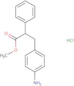 Methyl 3-(4-aminophenyl)-2-phenylpropanoate hydrochloride