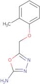 5-[(2-Methylphenoxy)methyl]-1,3,4-oxadiazol-2-amine
