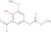 Methyl (4-hydroxy-3-methoxy-5-nitrophenyl)acetate