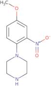 1-(4-Methoxy-2-nitrophenyl)piperazine hydrochloride