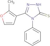 5-(2-Methyl-3-furyl)-4-phenyl-4H-1,2,4-triazole-3-thiol