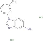 1-(3-Methylphenyl)-1H-benzimidazol-5-amine dihydrochloride