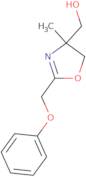 [4-Methyl-2-(phenoxymethyl)-4,5-dihydro-1,3-oxazol-4-yl]methanol