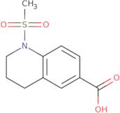 1-(Methylsulfonyl)-1,2,3,4-tetrahydroquinoline-6-carboxylic acid