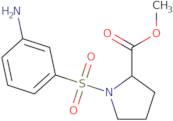 Methyl 1-[(3-aminophenyl)sulfonyl]prolinate