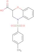 4-[(4-Methylphenyl)sulfonyl]-3,4-dihydro-2H-1,4-benzoxazine-2-carboxylic acid