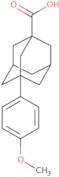 3-(4-Methoxyphenyl)adamantane-1-carboxylic acid