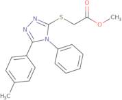 Methyl {[5-(4-methylphenyl)-4-phenyl-4H-1,2,4-triazol-3-yl]thio}acetate