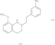 {3-[2-(8-Methoxy-1,2,3,4-tetrahydroquinolin-2-yl)ethyl]phenyl}amine dihydrochloride