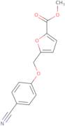 Methyl 5-[(4-cyanophenoxy)methyl]-2-furoate