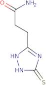 3-(3-Mercapto-1H-1,2,4-triazol-5-yl)propanamide