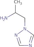 [1-Methyl-2-(1H-1,2,4-triazol-1-yl)ethyl]amine