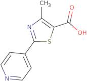 4-Methyl-2-pyridin-4-yl-1,3-thiazole-5-carboxylic acid