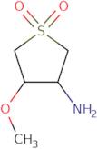 (4-Methoxy-1,1-dioxidotetrahydro-3-thienyl)amine hydrochloride