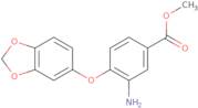 Methyl 3-amino-4-(1,3-benzodioxol-5-yloxy)benzoate