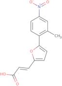 3-[5-(2-Methyl-4-nitrophenyl)-2-furyl]acrylic acid