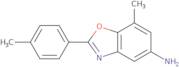 7-Methyl-2-(4-methylphenyl)-1,3-benzoxazol-5-amine