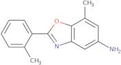 7-Methyl-2-(2-methylphenyl)-1,3-benzoxazol-5-amine