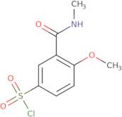 4-Methoxy-3-[(methylamino)carbonyl]benzenesulfonyl chloride