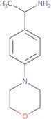 [1-(4-Morpholin-4-ylphenyl)ethyl]amine