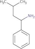 (3-Methyl-1-phenylbutyl)amine hydrochloride