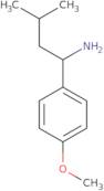 [1-(4-Methoxyphenyl)-3-methylbutyl]amine