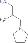 (2-Methyl-3-pyrrolidin-1-ylpropyl)amine