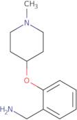 {2-[(1-Methylpiperidin-4-yl)oxy]benzyl}amine