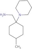 [(4-Methyl-1-piperidin-1-ylcyclohexyl)methyl]amine