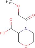 4-(Methoxyacetyl)morpholine-3-carboxylic acid