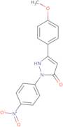 3-(4-Methoxyphenyl)-1-(4-nitrophenyl)-1H-pyrazol-5-ol