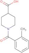 1-(2-Methylbenzoyl)piperidine-4-carboxylic acid