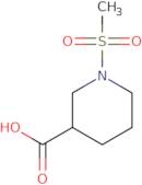 1-(Methylsulfonyl)piperidine-3-carboxylic acid