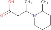 3-(2-Methylpiperidin-1-yl)butanoic acid