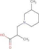 2-Methyl-3-(3-methylpiperidin-1-yl)propanoic acid