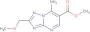 Methyl 7-amino-2-(methoxymethyl)[1,2,4]triazolo[1,5-a]pyrimidine-6-carboxylate